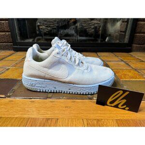 Women’s 8 Nike Air Force 1 Crater FK “Pure Platinum” Athletic Sneaker DC7273-100